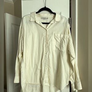 Stripped button down